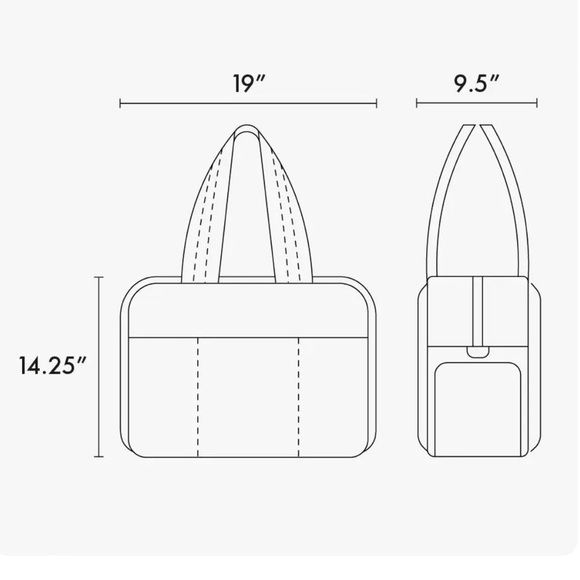 CALPAK LUKA LARGE duffle in Lilac - Picture 4 of 5